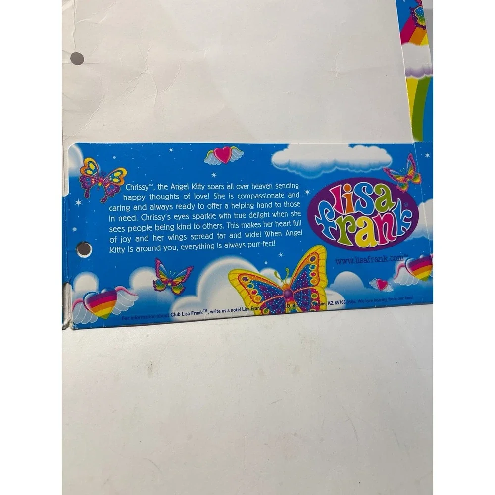 Lisa Frank Kitty Angel Folder (2005-06)